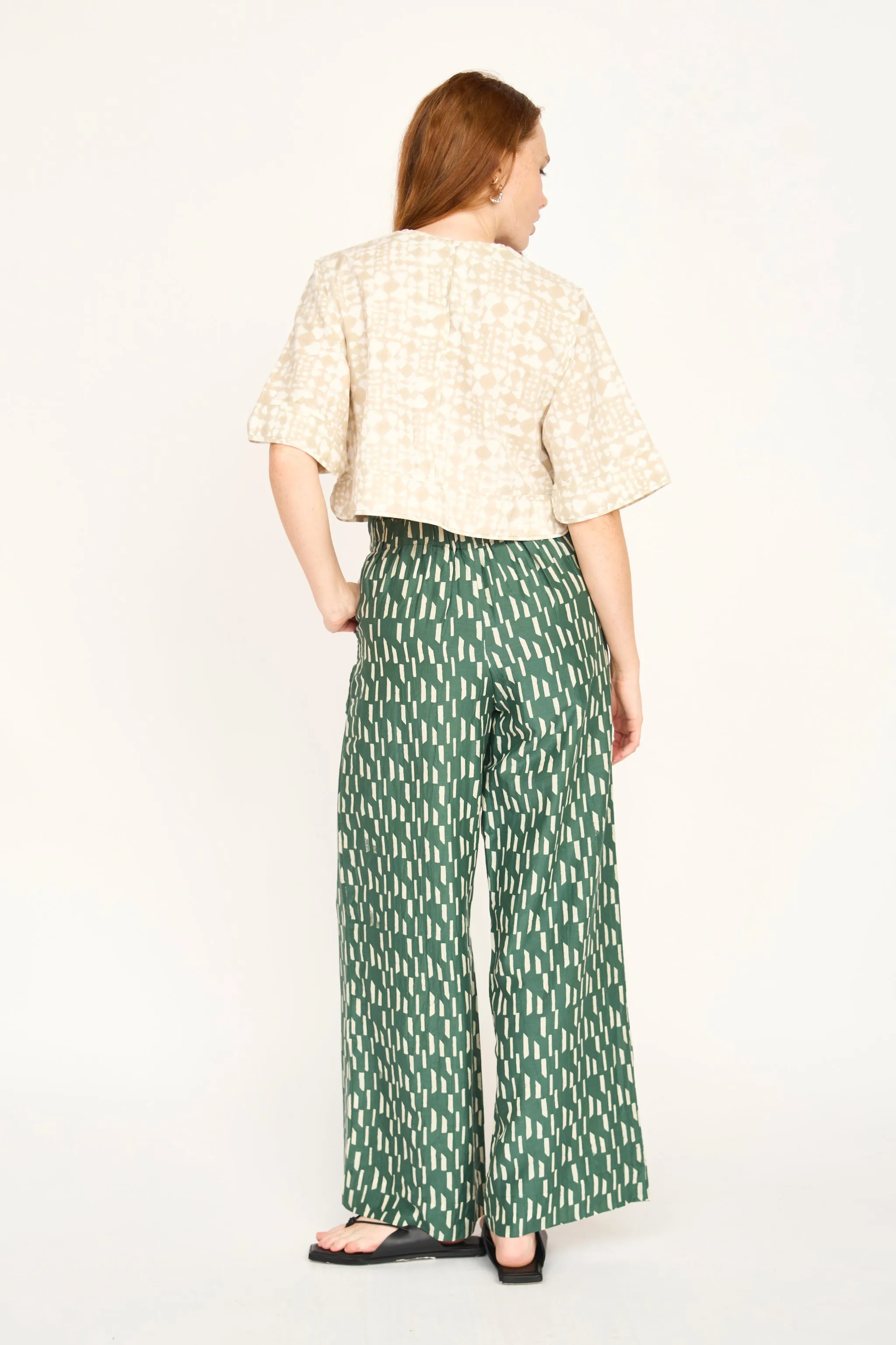 Cropped Field Top in Sandcastle sold by Mirth product image thumbnail 5