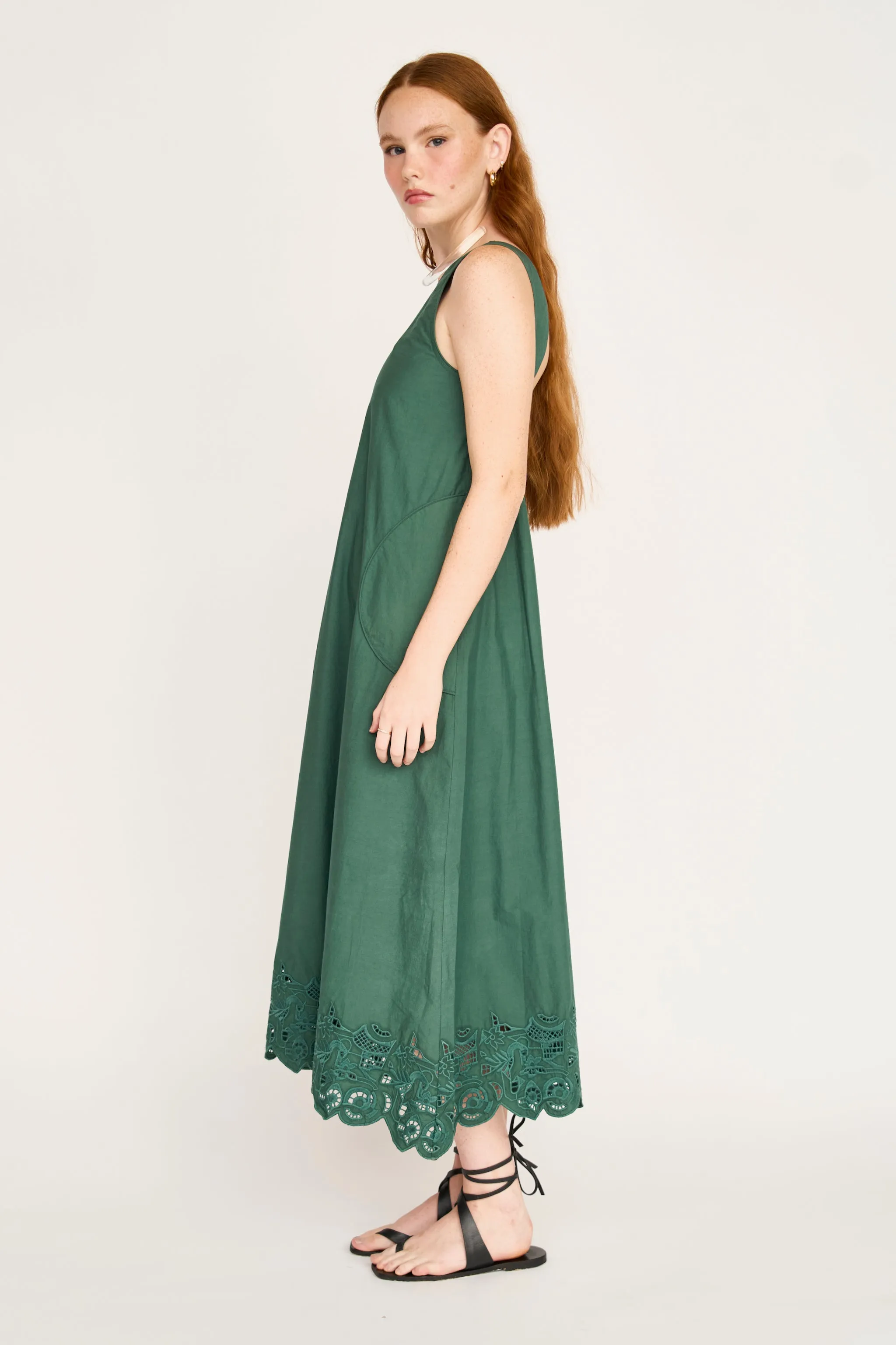 Ica Dress in Verdure sold by Mirth product image thumbnail 4