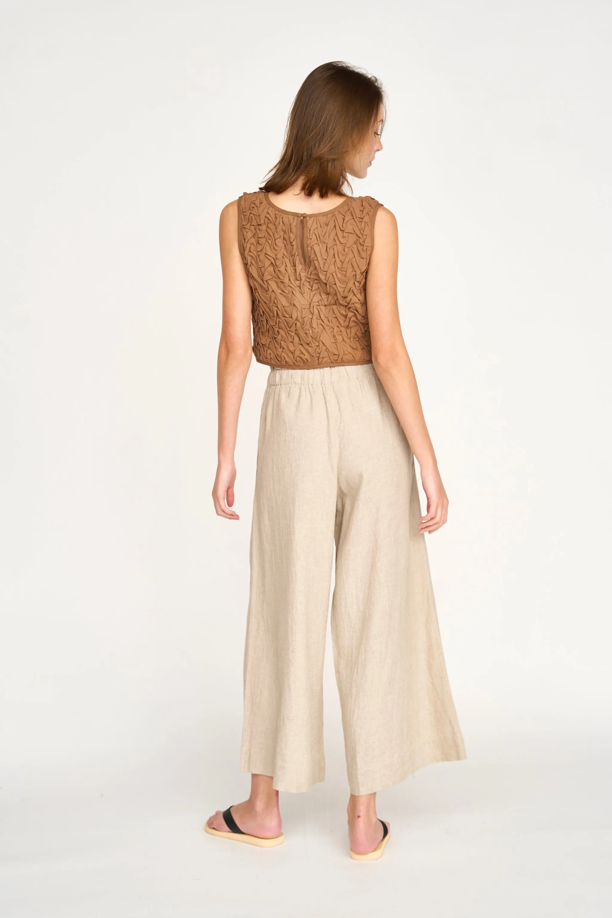 Mirth Pant in Natural Linen sold by Mirth product image thumbnail 5