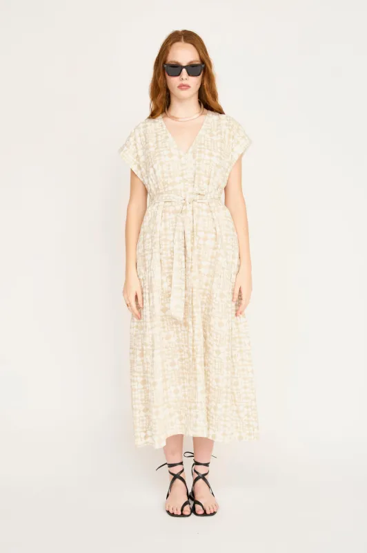 Oaxaca Dress in Sandcastle sold by Mirth