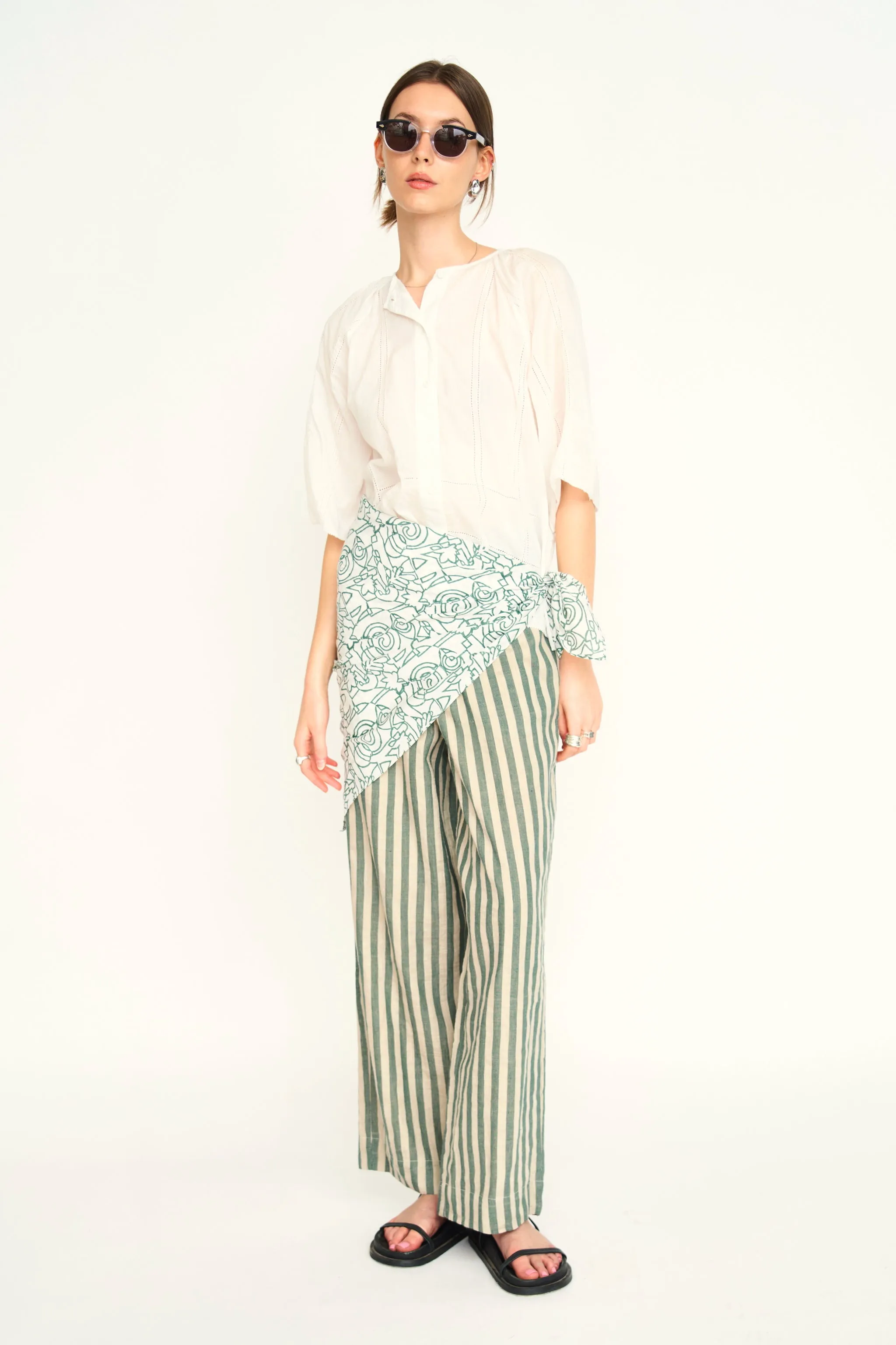 Scarf in Verdure Heka sold by Mirth product image thumbnail 4