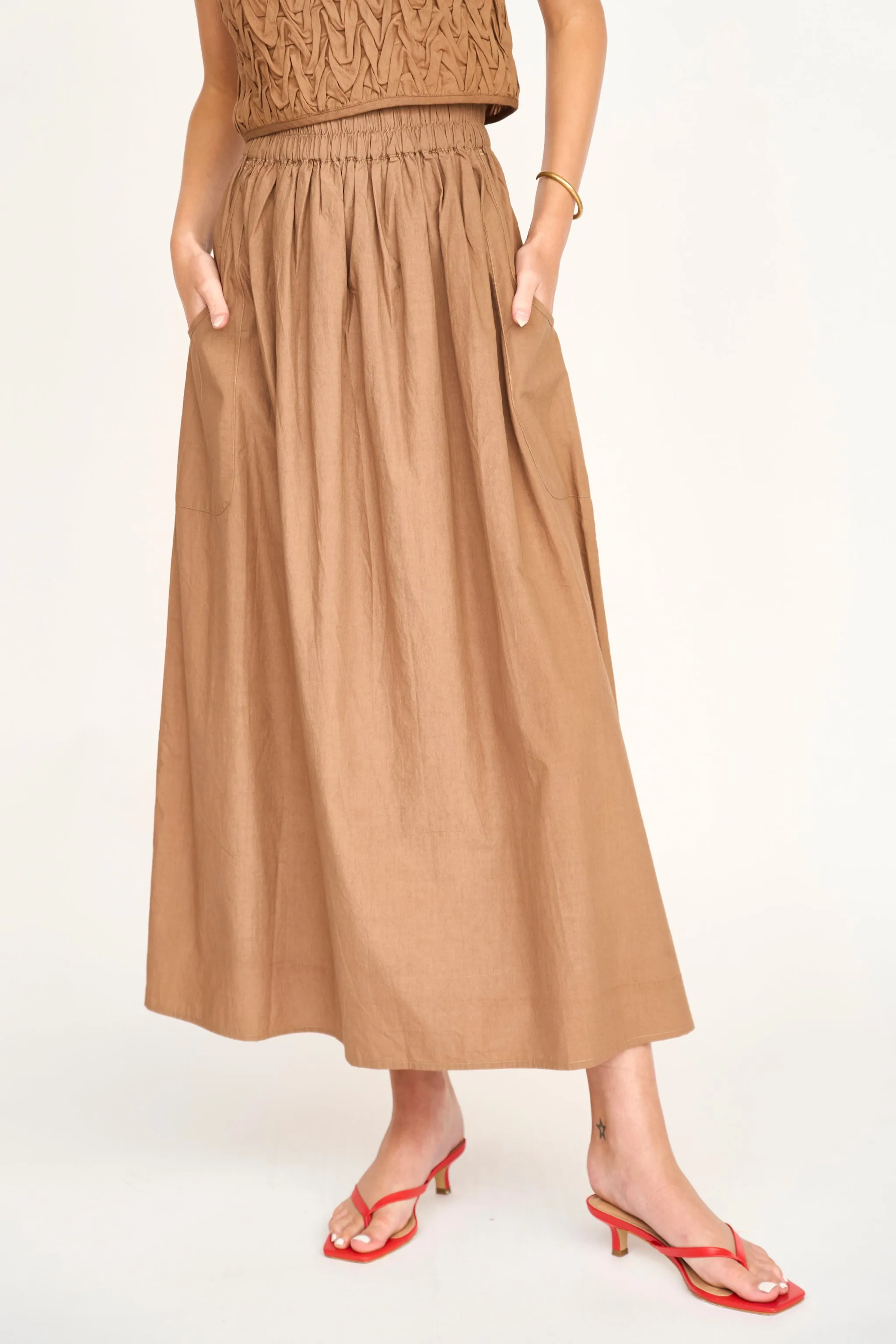 Verona Skirt in Brownie sold by Mirth product image thumbnail 2