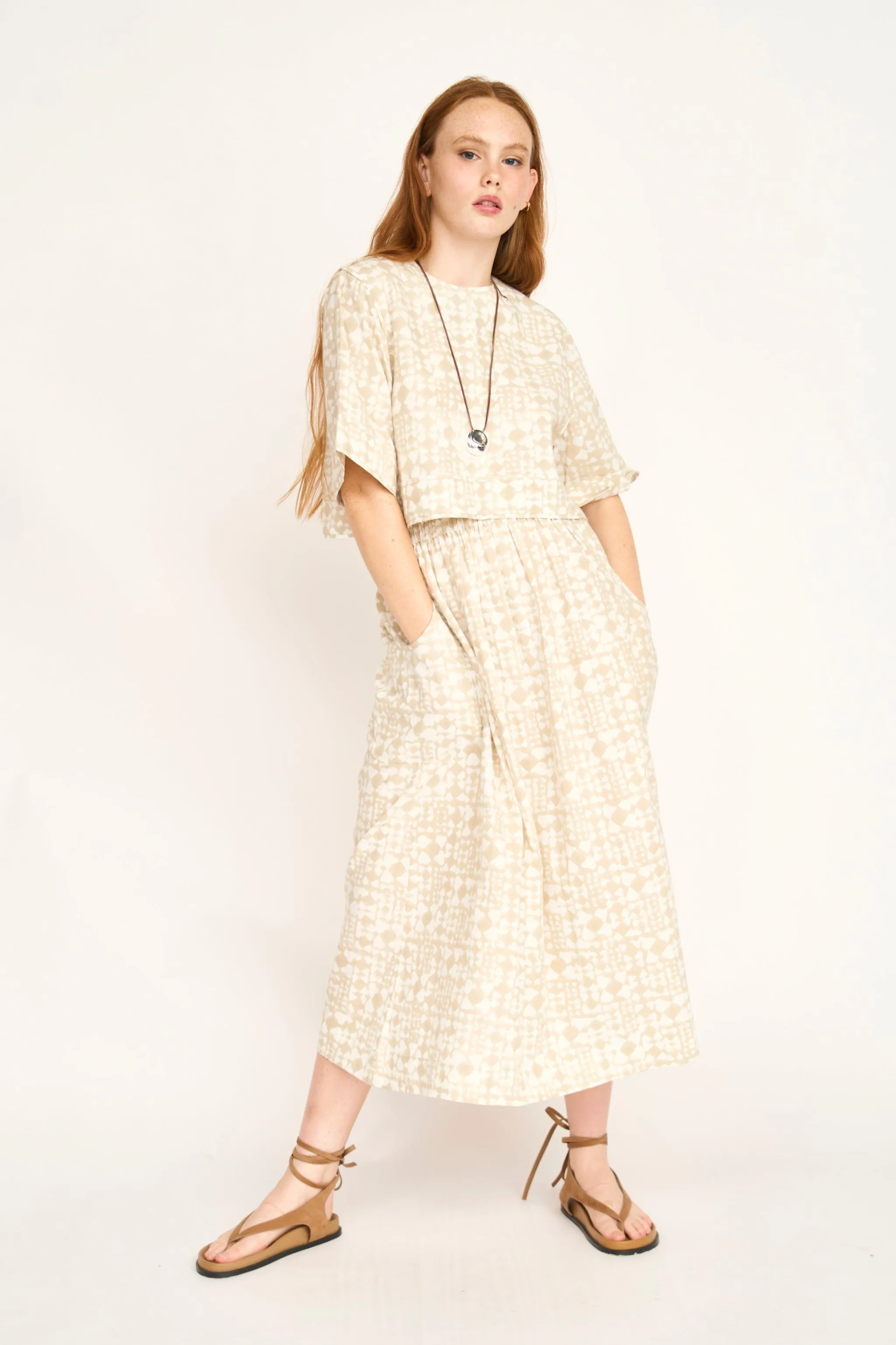 Verona Skirt in Sandcastle sold by Mirth product image thumbnail 5