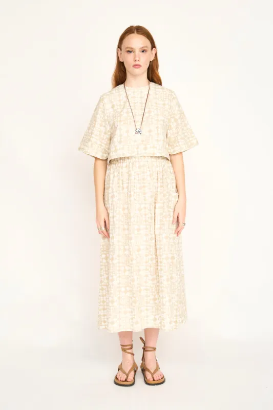 Verona Skirt in Sandcastle made by Mirth