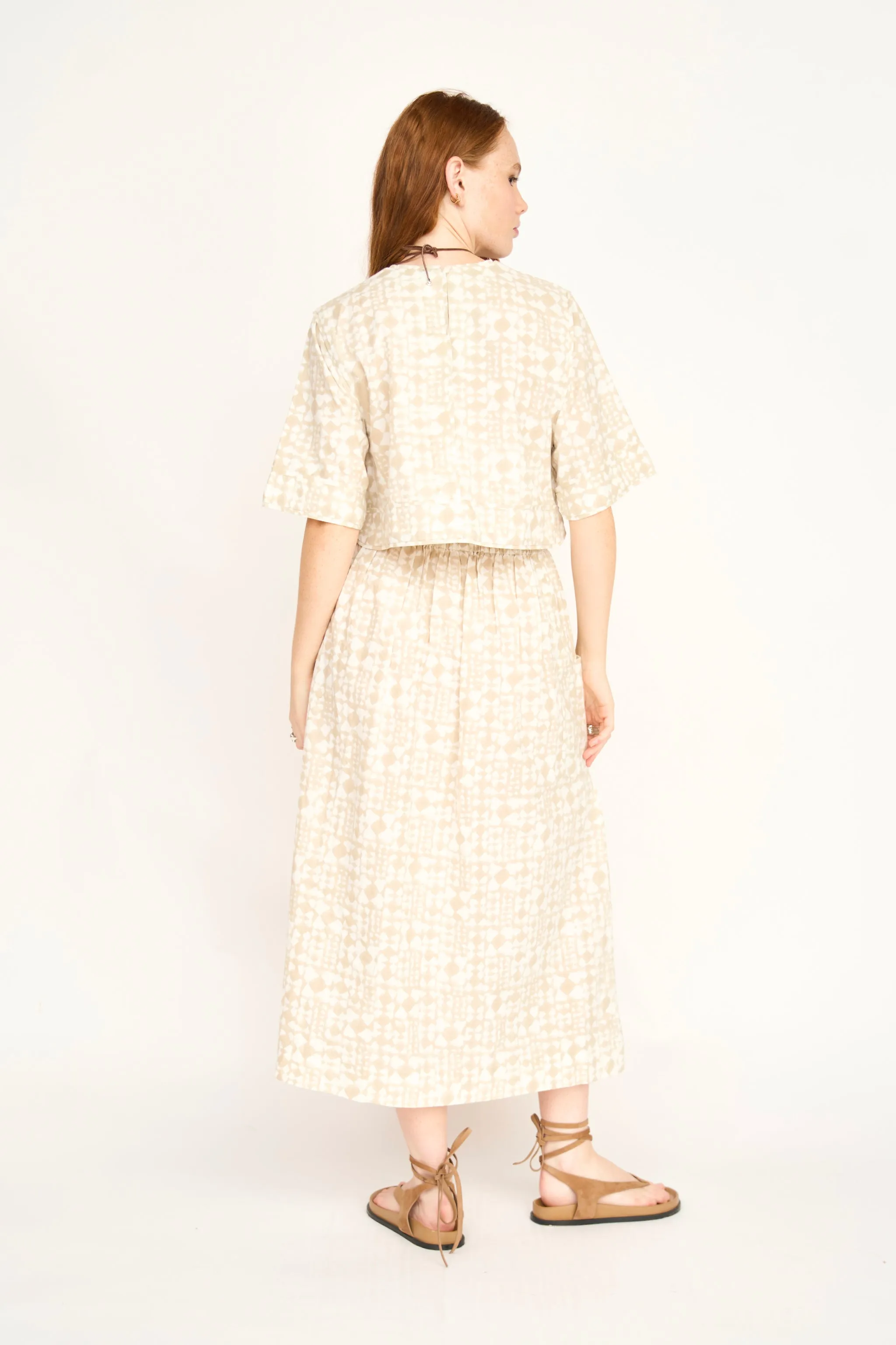 Verona Skirt in Sandcastle sold by Mirth product image thumbnail 4