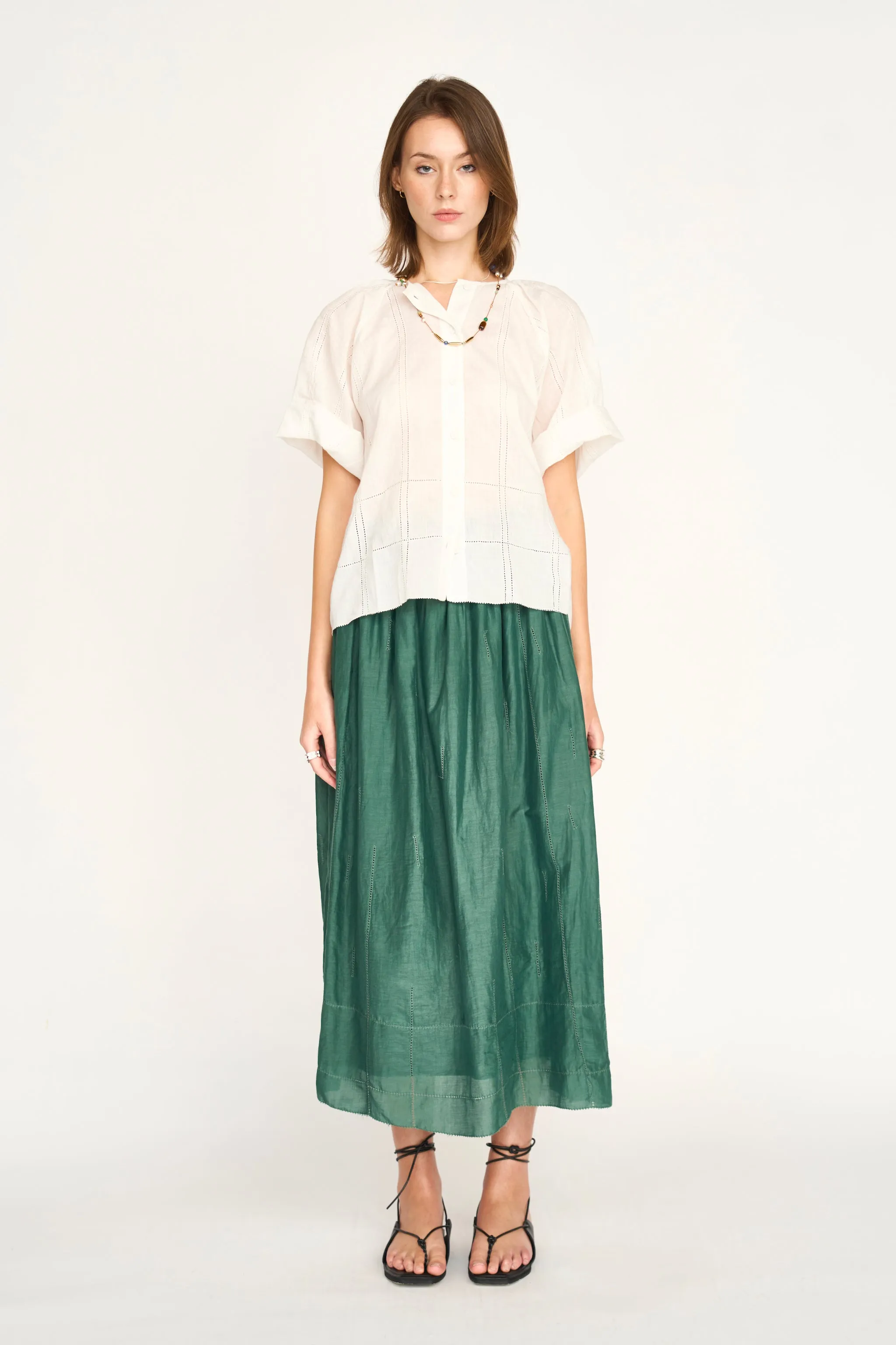 Verona Skirt in Verdure sold by Mirth product image thumbnail 5