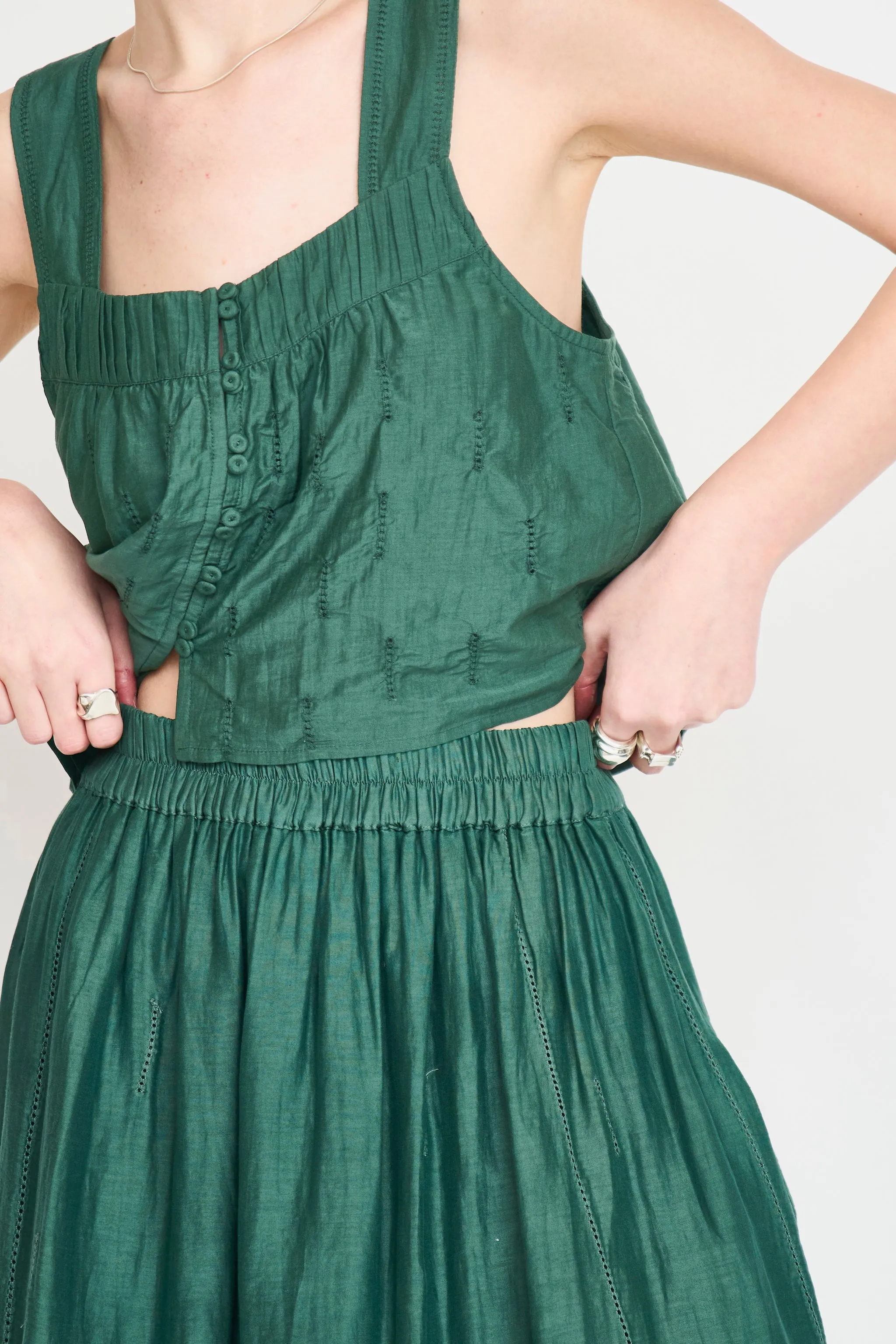 Verona Skirt in Verdure sold by Mirth product image thumbnail 4