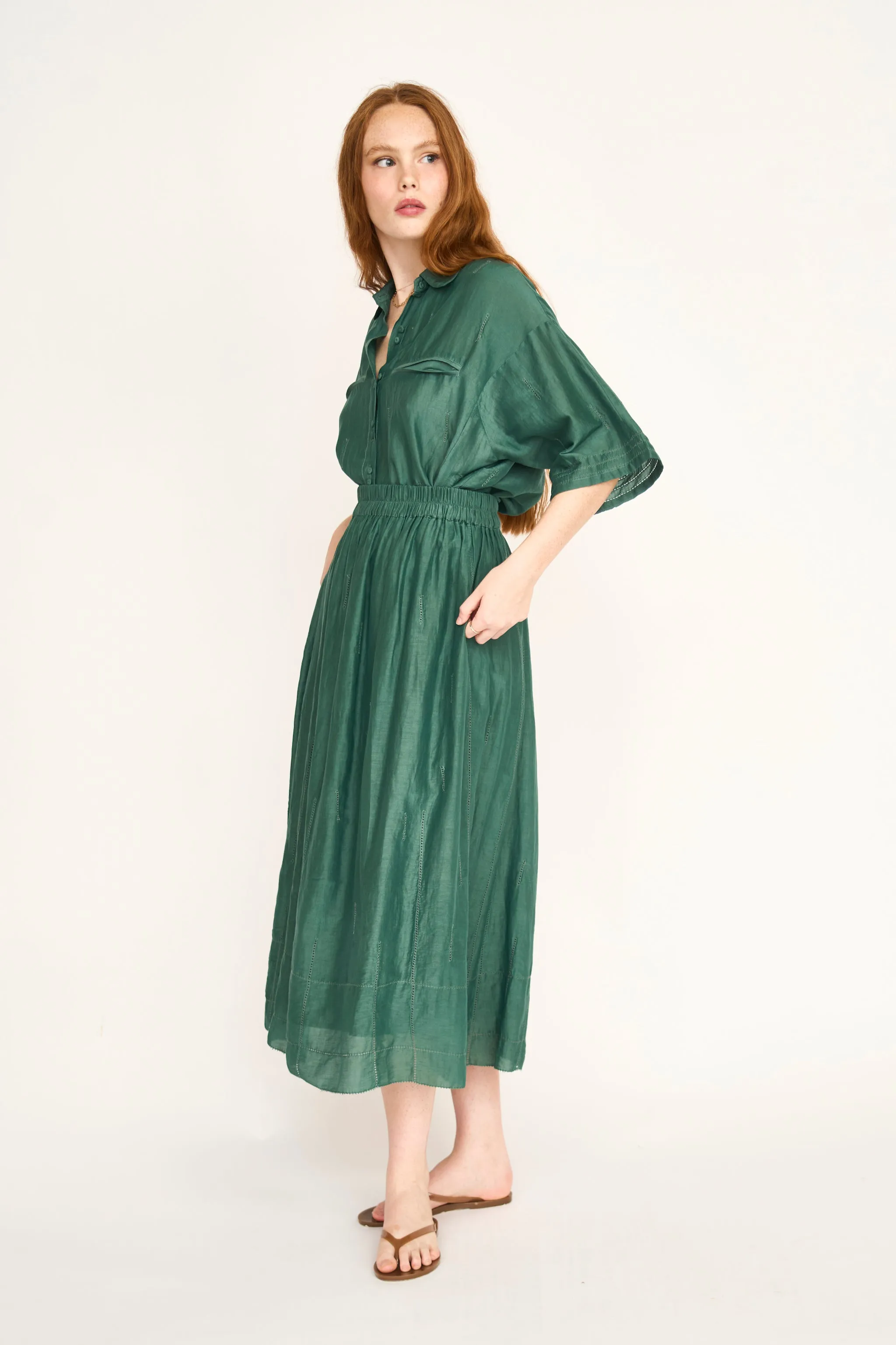 Verona Skirt in Verdure sold by Mirth product image thumbnail 3