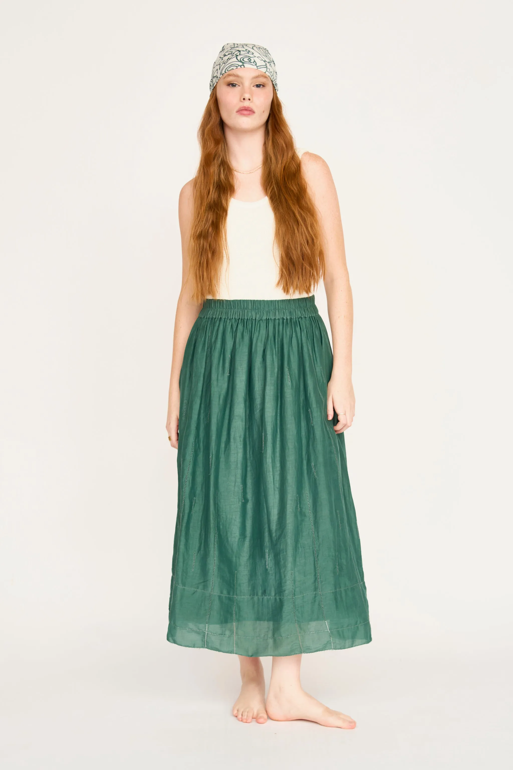 Verona Skirt in Verdure sold by Mirth
