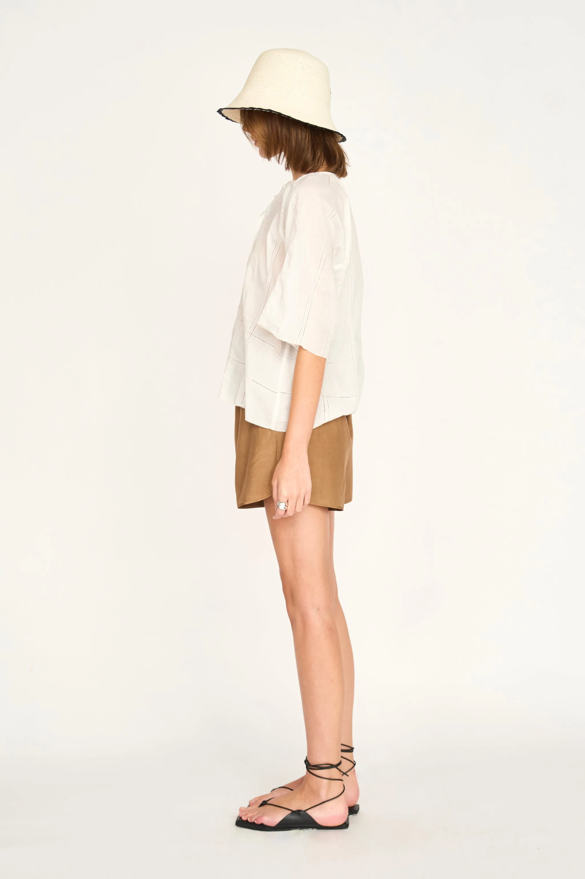 Wales Top in White sold by Mirth product image thumbnail 3