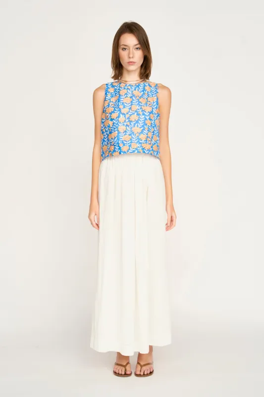 Santanyi Tank in Tangerine Carnation made by Mirth