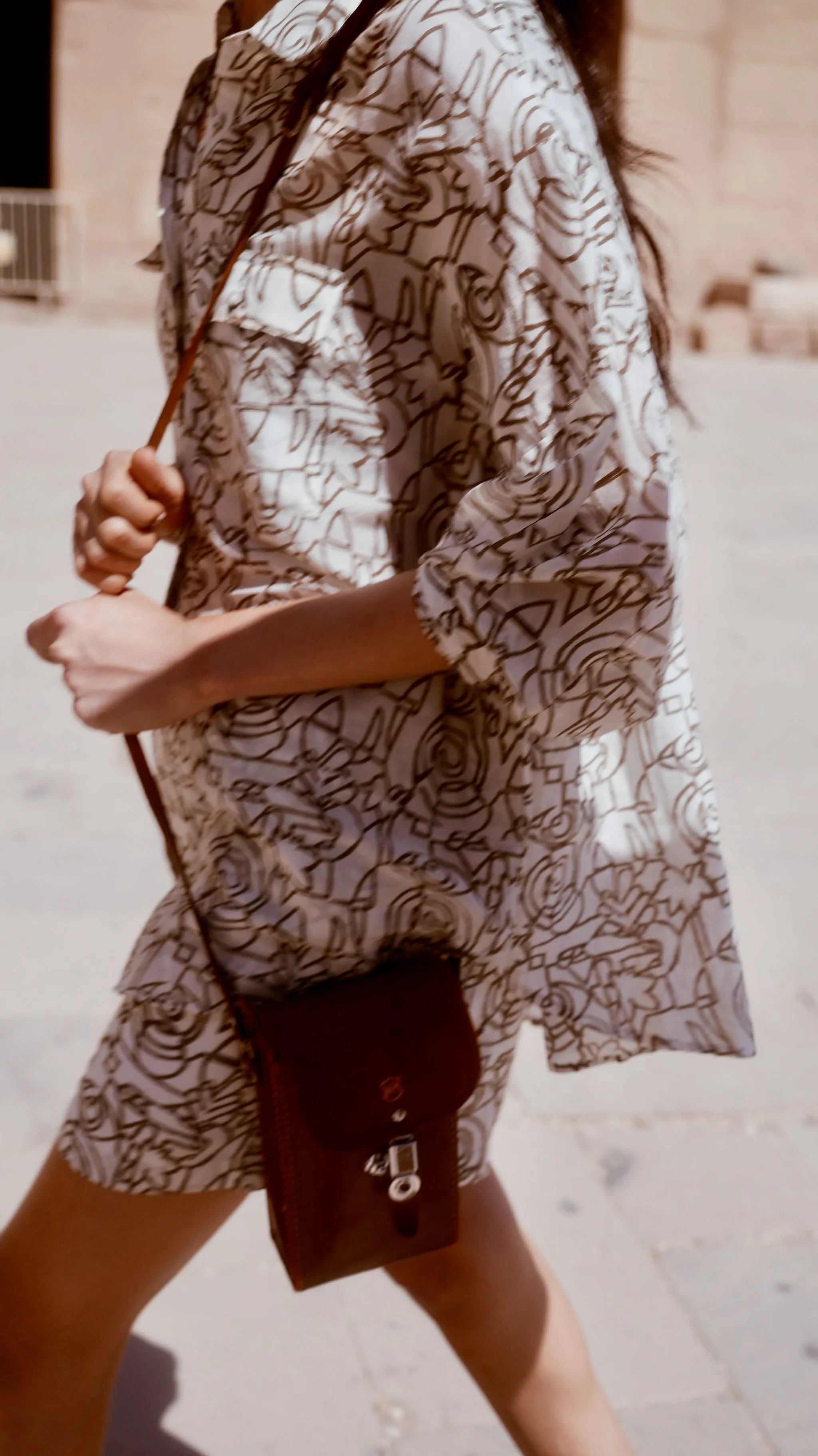 Kyoto Shirt in Chocolate Heka sold by Mirth product image thumbnail 2