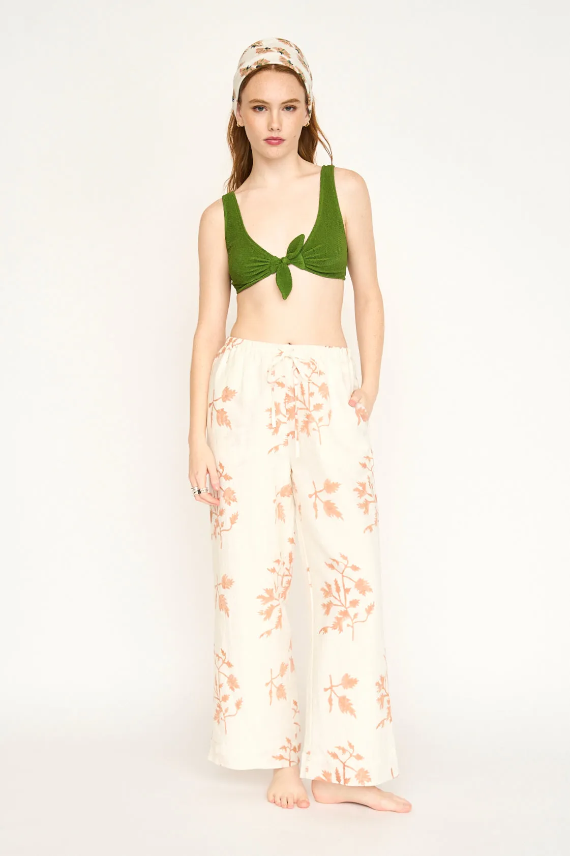 Baden Pant in Mesa Fig sold by Mirth