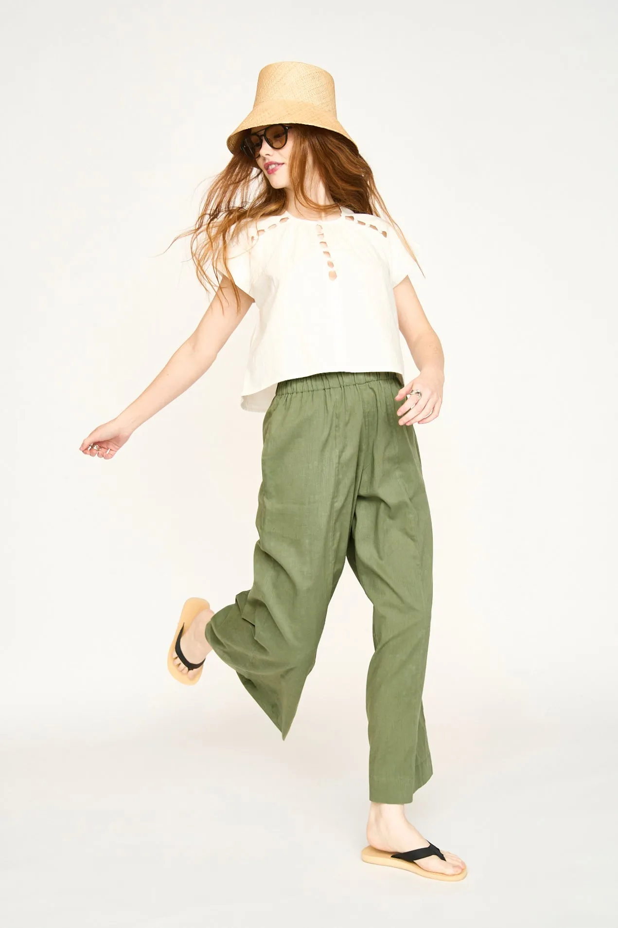Merida Top in White sold by Mirth product image thumbnail 3