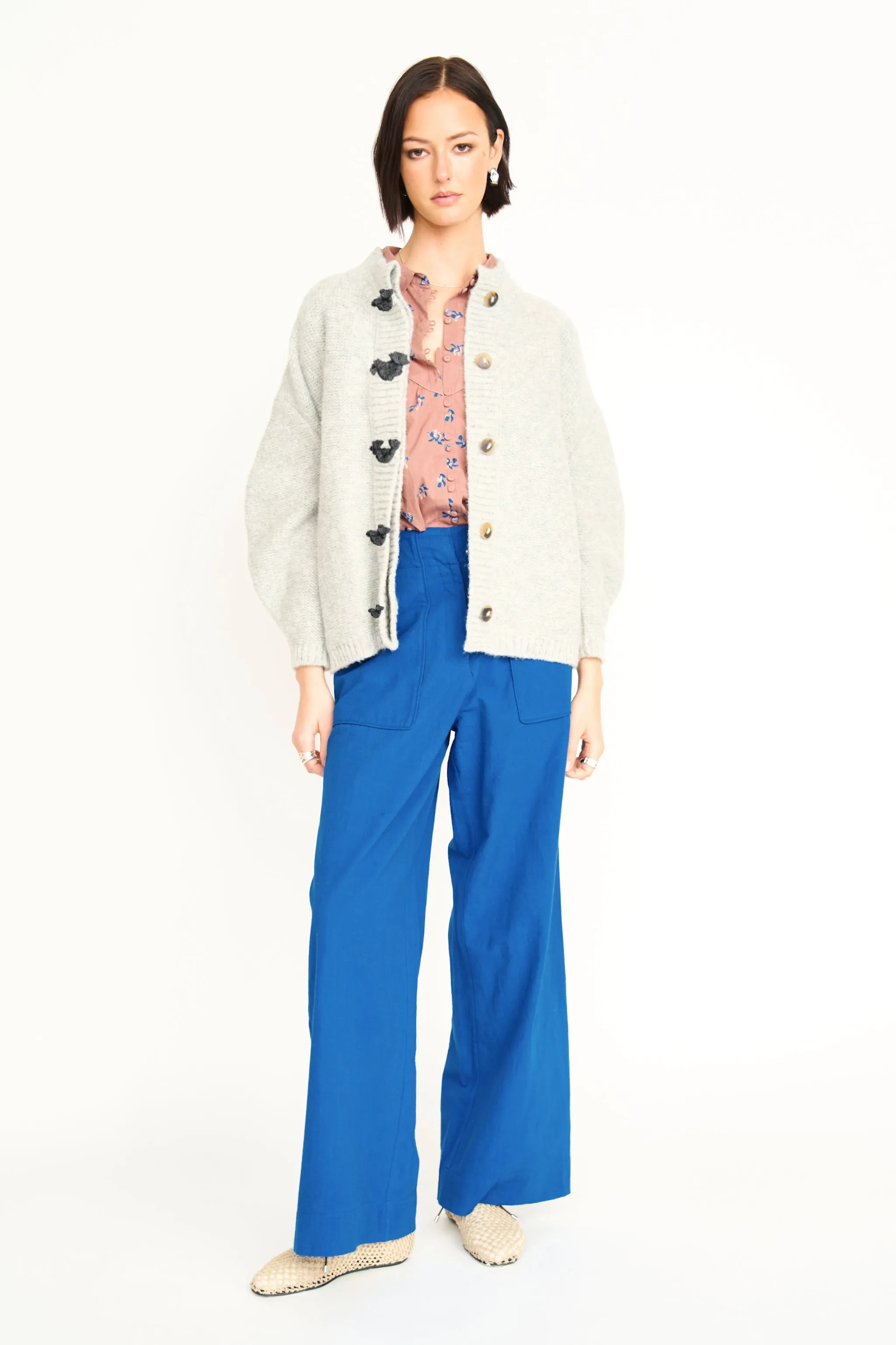 Cusco Knit Cardigan in Feather Maize sold by Mirth product image thumbnail 5
