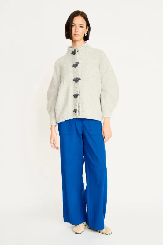 Cusco Knit Cardigan in Feather Maize made by Mirth