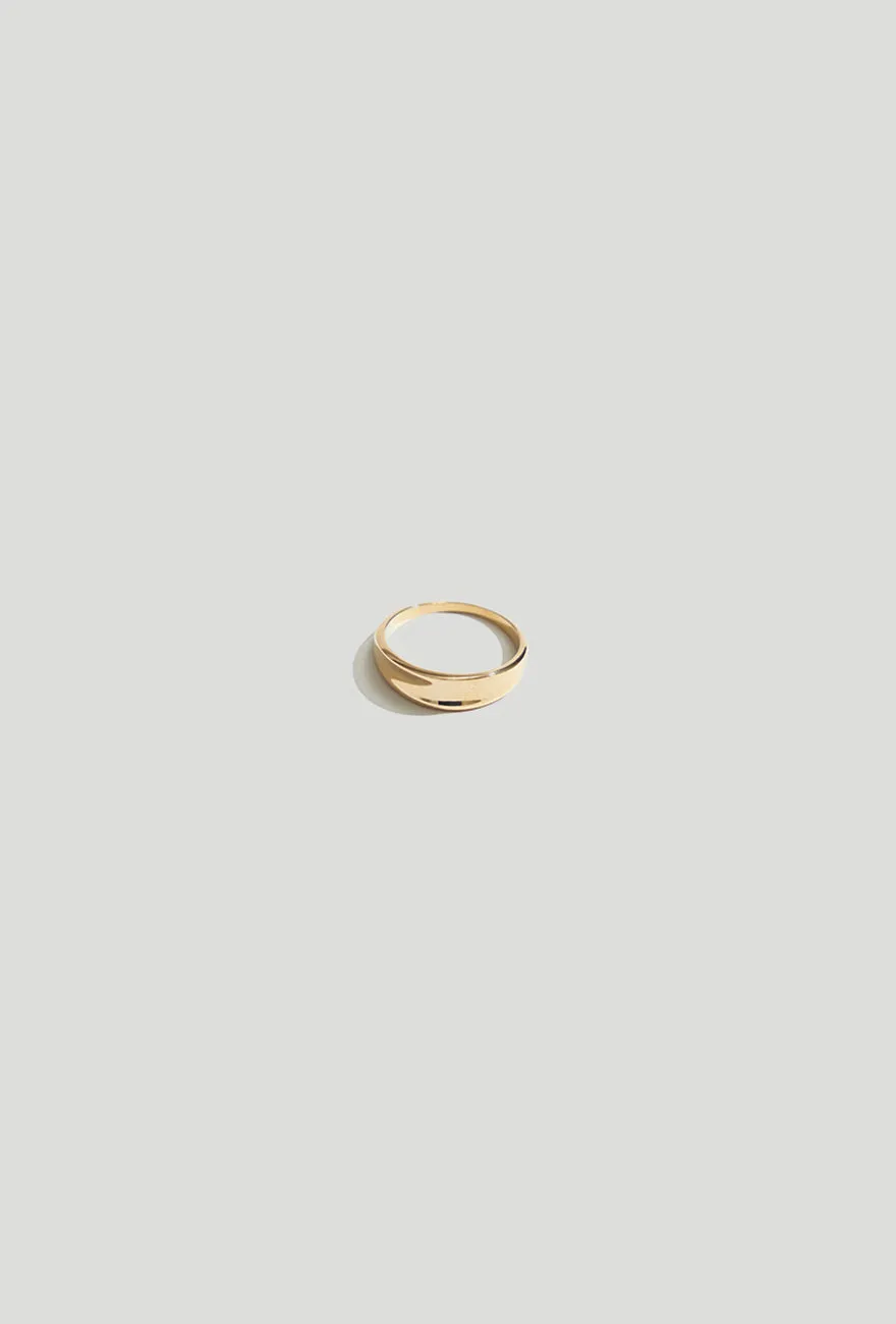 Crescent Ring Gold sold by Maslo