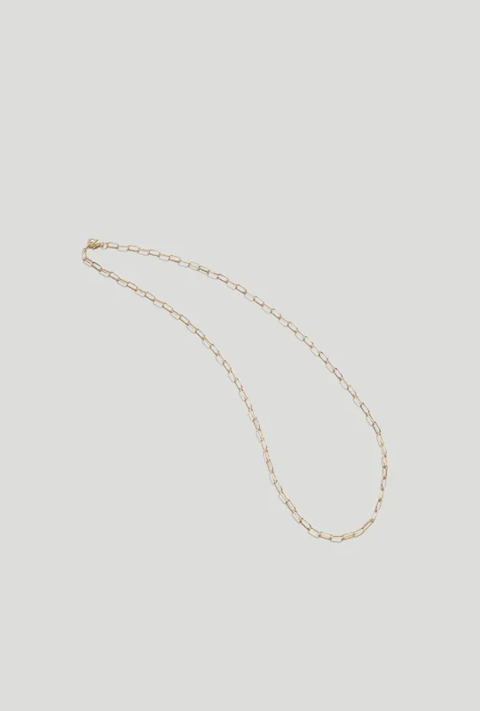 Drawn Cable Chain Necklace Gold Filled sold by Maslo