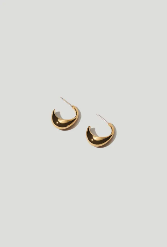 Inez Hoops Gold made by Maslo