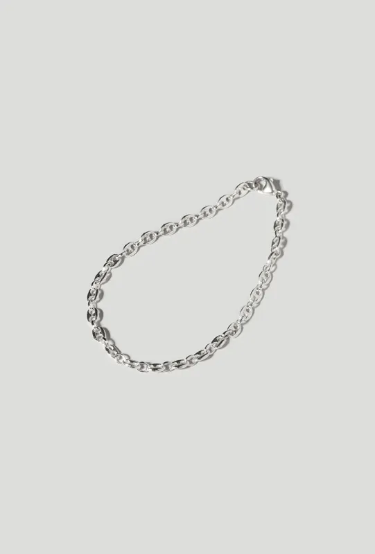 Tiny Mariner Chain Bracelet Sterling Silver sold by Maslo