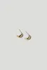 Crescent Earrings Gold sold by Maslo