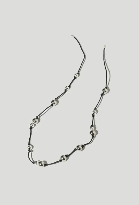 Knotted Silver Necklace sold by Maslo