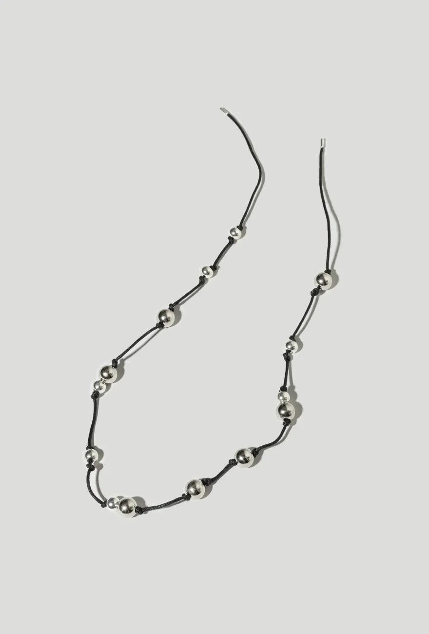 Knotted Silver Necklace sold by Maslo