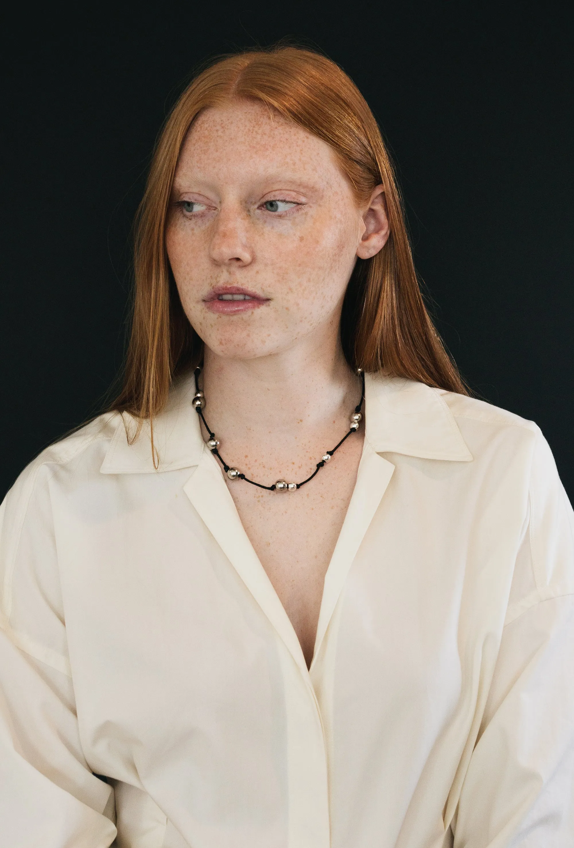 Knotted Silver Necklace sold by Maslo product image thumbnail 2