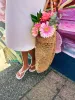 Taylor Tote - Sand Woven sold by MALVADOS