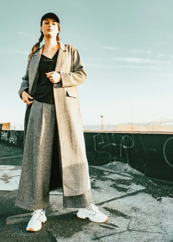 Fraser Coat Herringbone sold by Bodybag by Jude