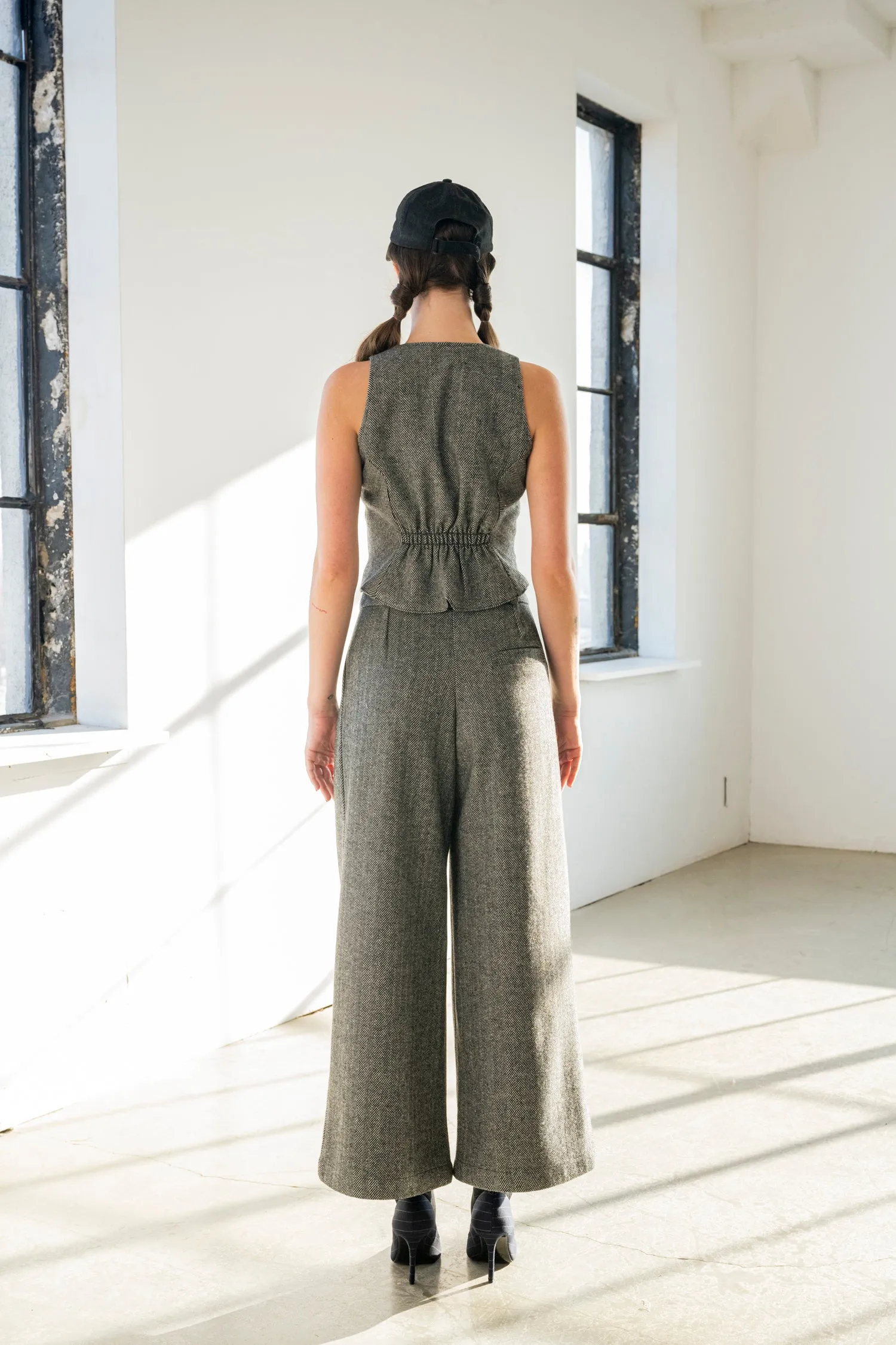 Lewis Pants Herringbone sold by Bodybag by Jude product image thumbnail 3