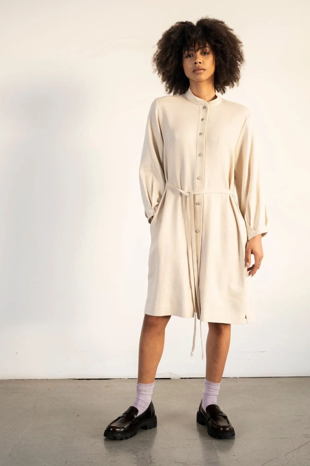 Alfred Linen dress sold by Bodybag by Jude product image thumbnail 4