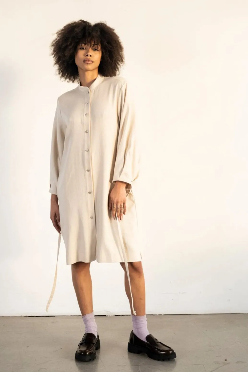 Alfred Linen dress sold by Bodybag by Jude
