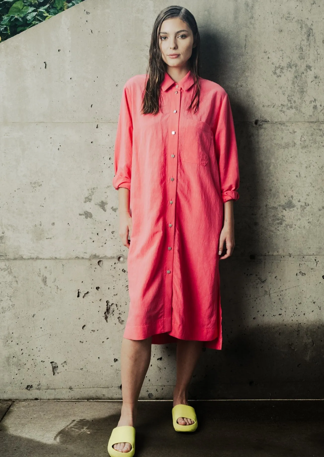 Almost Perfect Oran Shirt Dress sold by Bodybag by Jude product image thumbnail 2