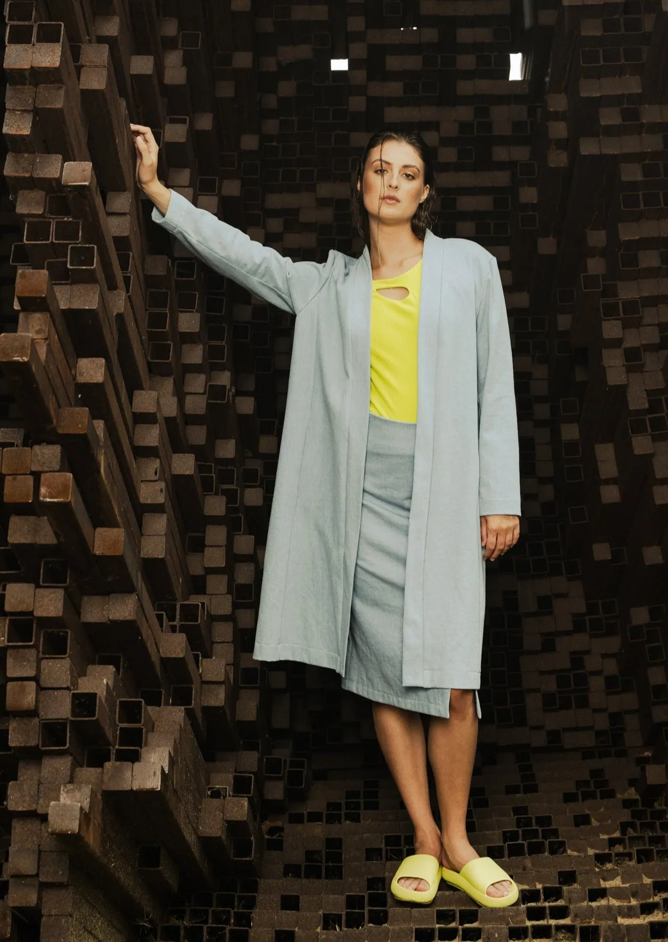 Almost Perfect Orlean jacket bleached denim - M sold by Bodybag by Jude product image thumbnail 3