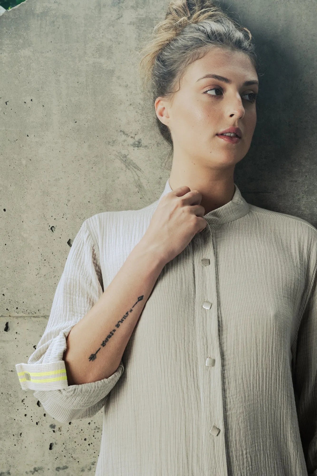 Topaz Shirt Dress sold by Bodybag by Jude product image thumbnail 3