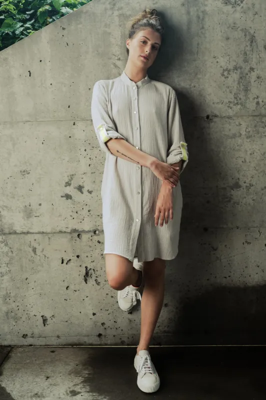 Topaz Shirt Dress made by Bodybag by Jude