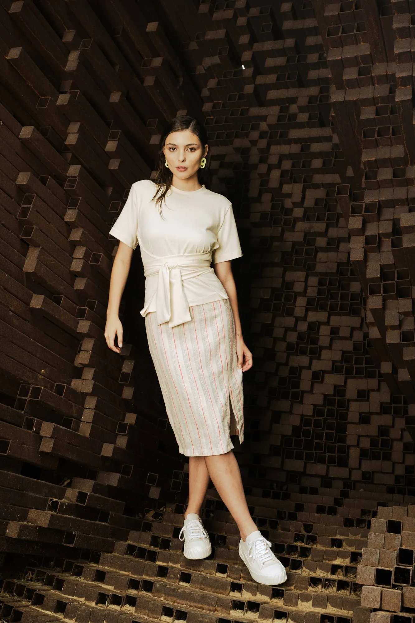 Manilla Belted T-shirt sold by Bodybag by Jude product image thumbnail 3