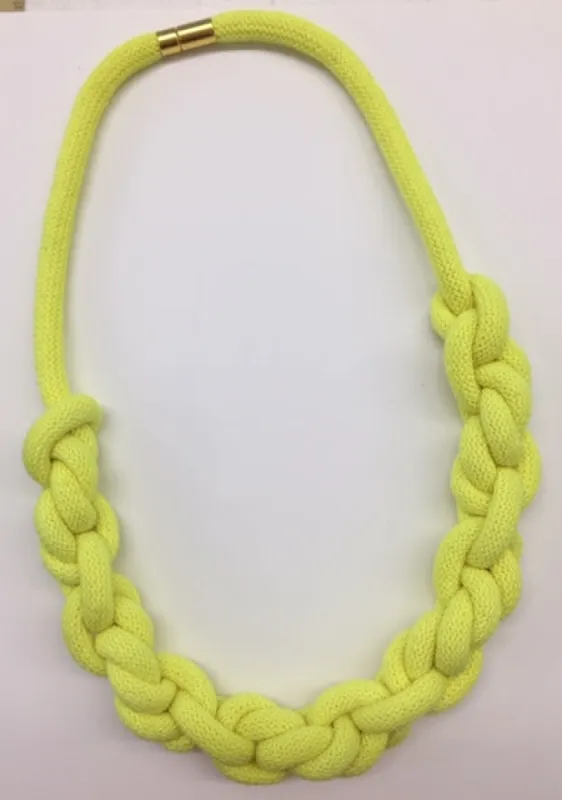 MABEL - Cotton Rope Necklace sold by Bodybag by Jude