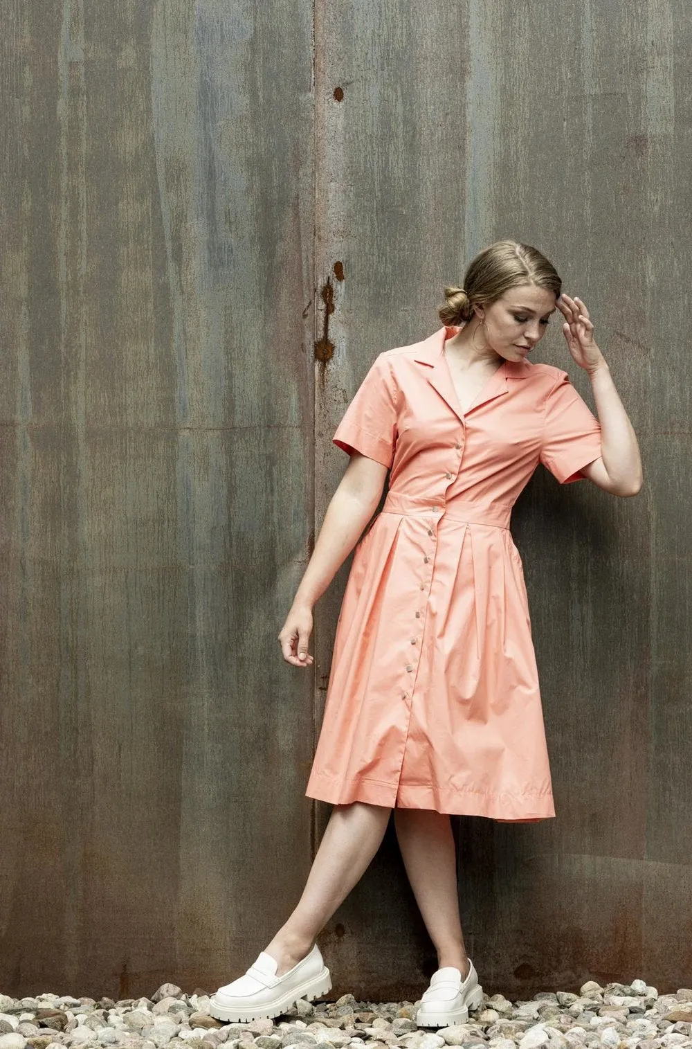 Almost Perfect Sunny Shirt Dress sold by Bodybag by Jude