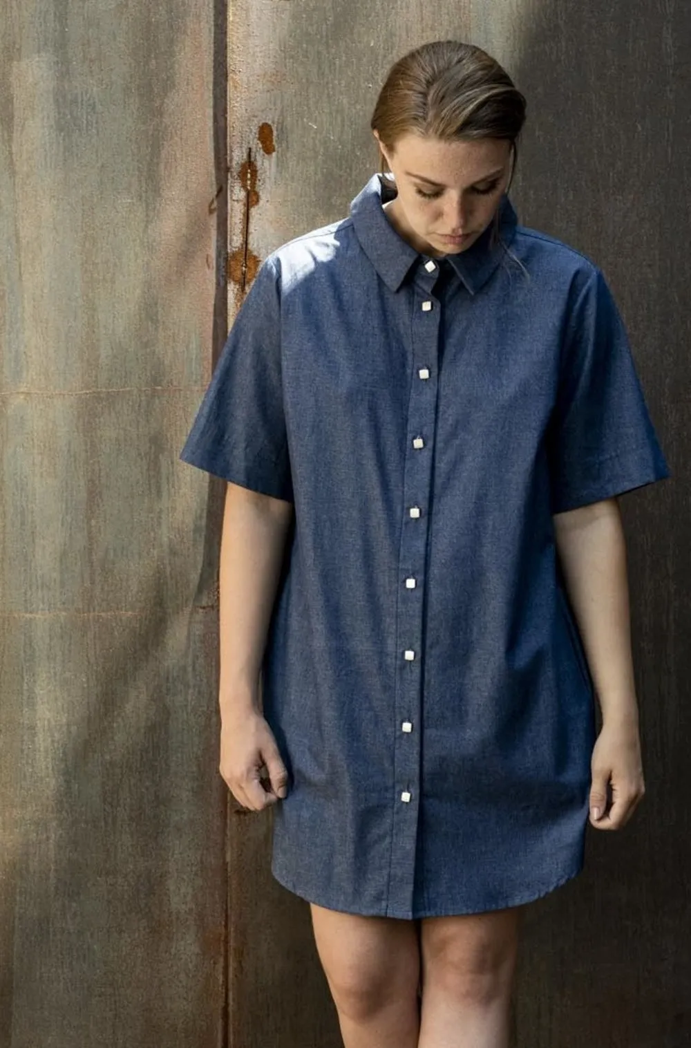 Atlantica Denim Shirt Dress sold by Bodybag by Jude