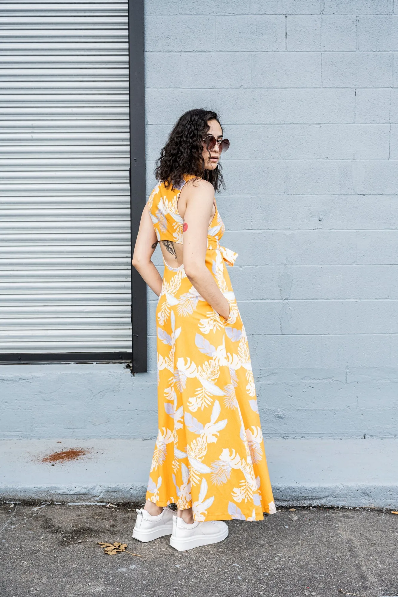 Almost Perfect Market Printed Maxi Dress - L sold by Bodybag by Jude product image thumbnail 3