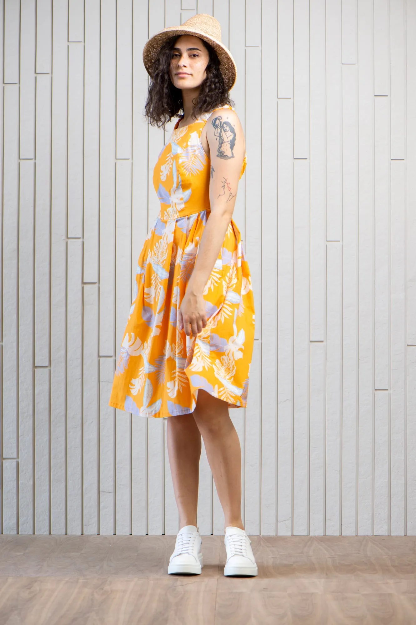 Graceland Fitted Printed Dress sold by Bodybag by Jude