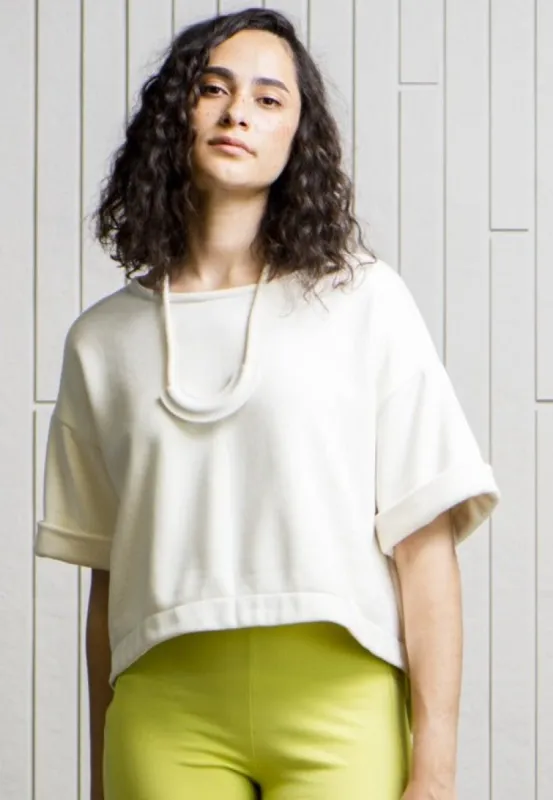 Industry Cotton Fleece Top sold by Bodybag by Jude