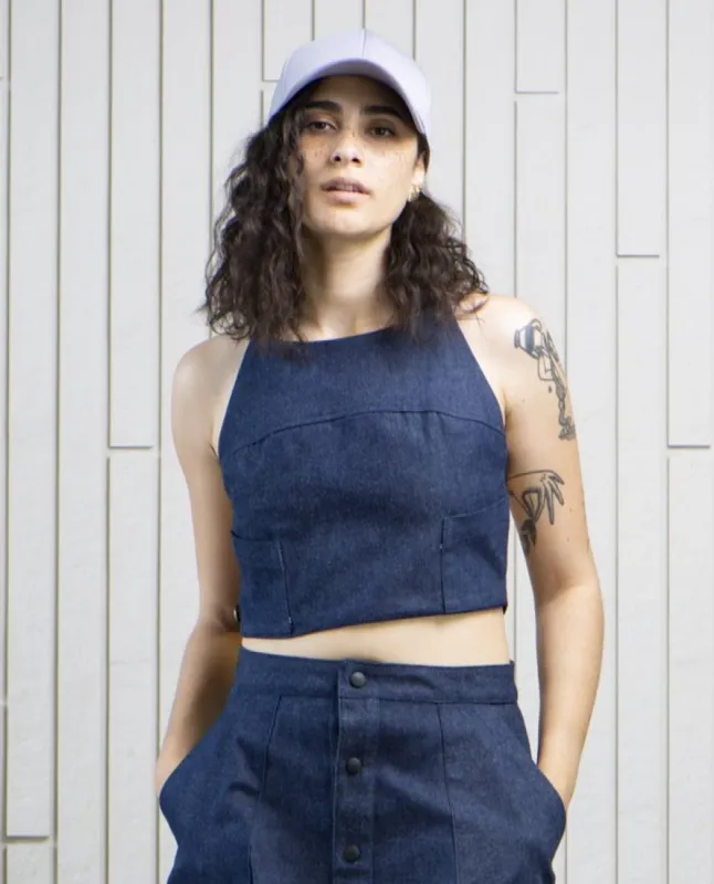 Northstar Denim Halter Top sold by Bodybag by Jude