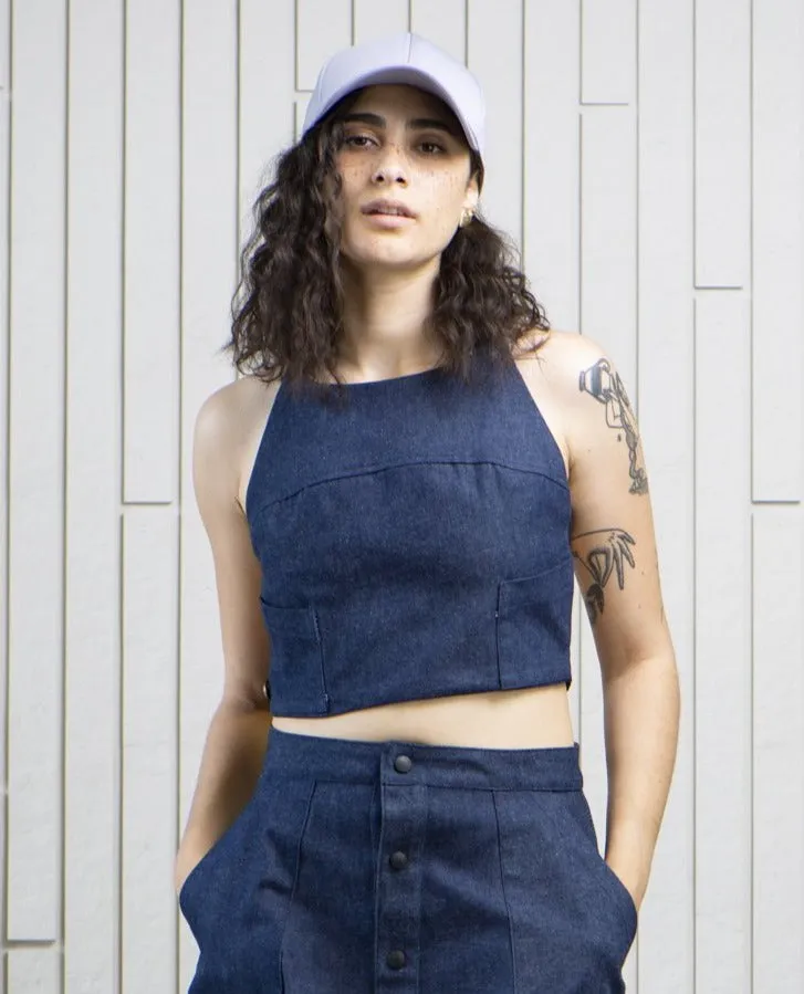 Northstar Denim Halter Top sold by Bodybag by Jude