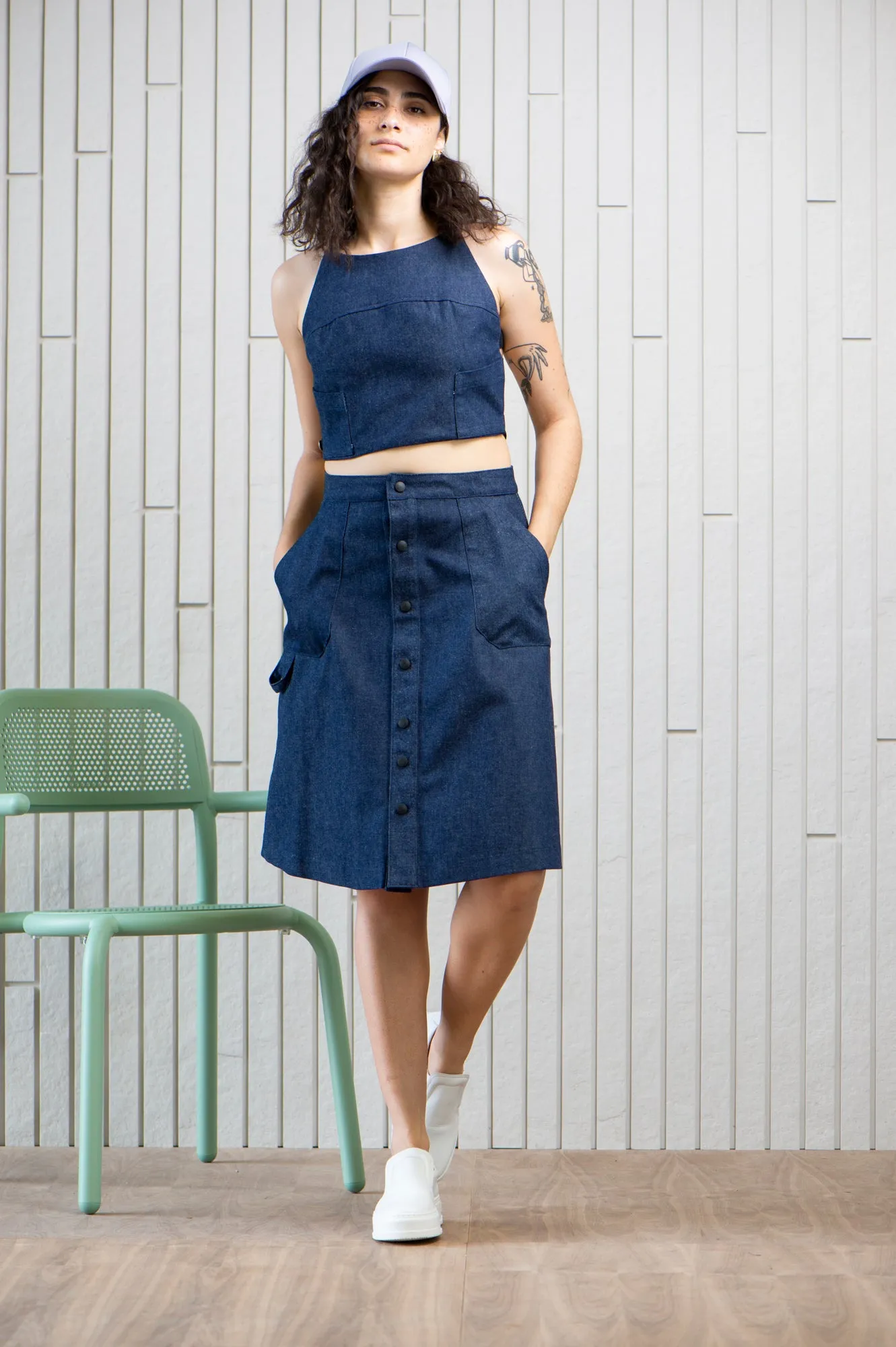 Northstar Denim Skirt sold by Bodybag by Jude