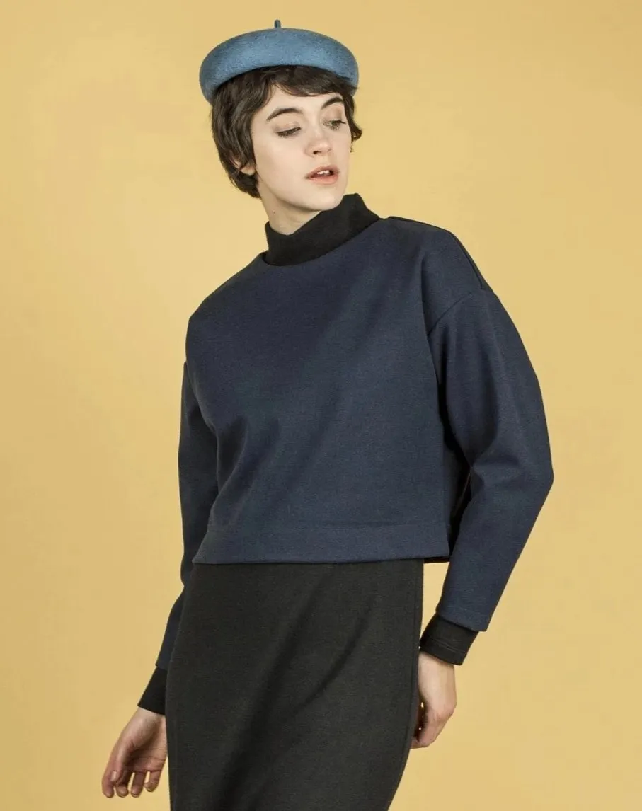 White Velour Crop Top sold by Bodybag by Jude product image thumbnail 4