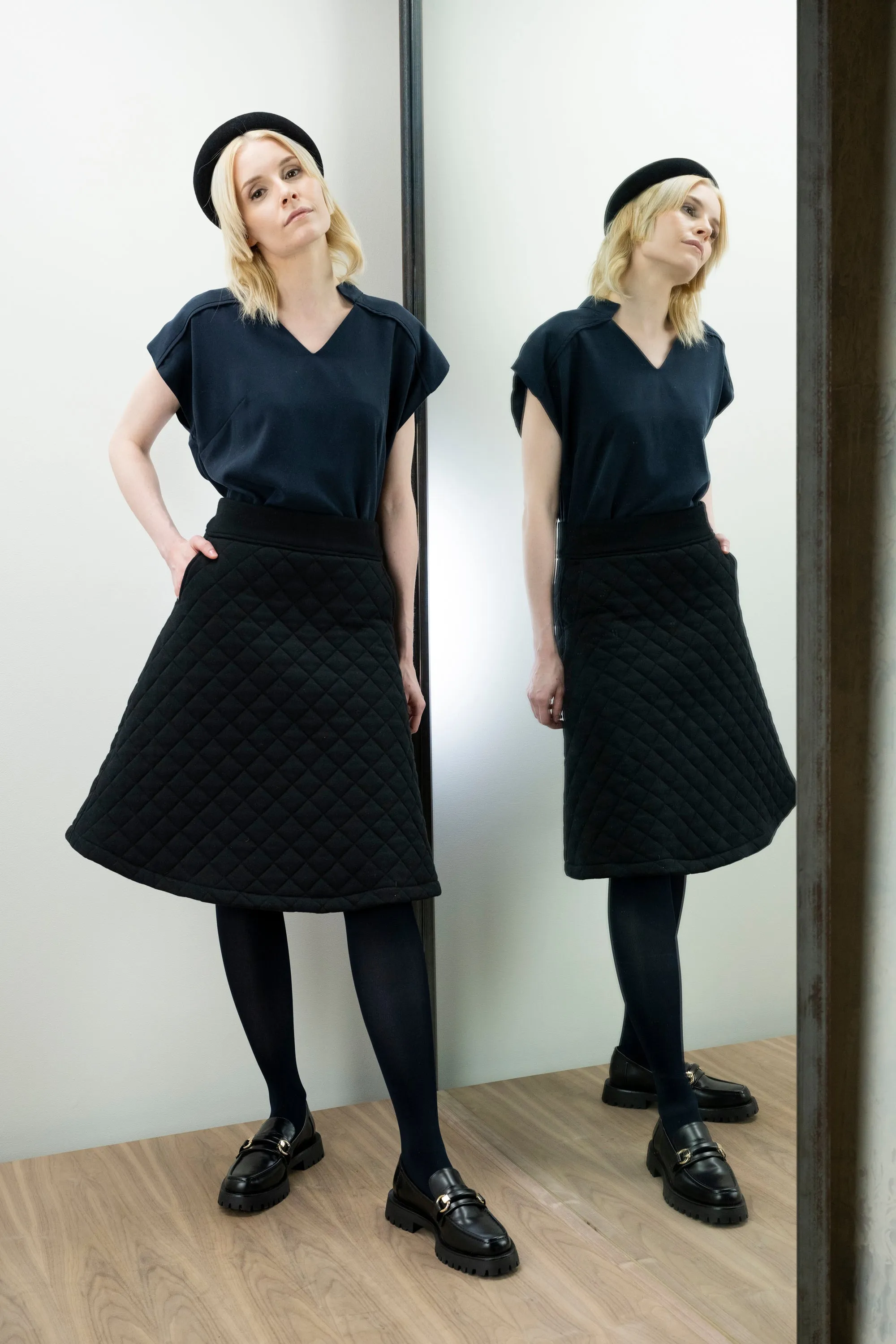 Terminal Quilted Skirt sold by Bodybag by Jude product image thumbnail 2