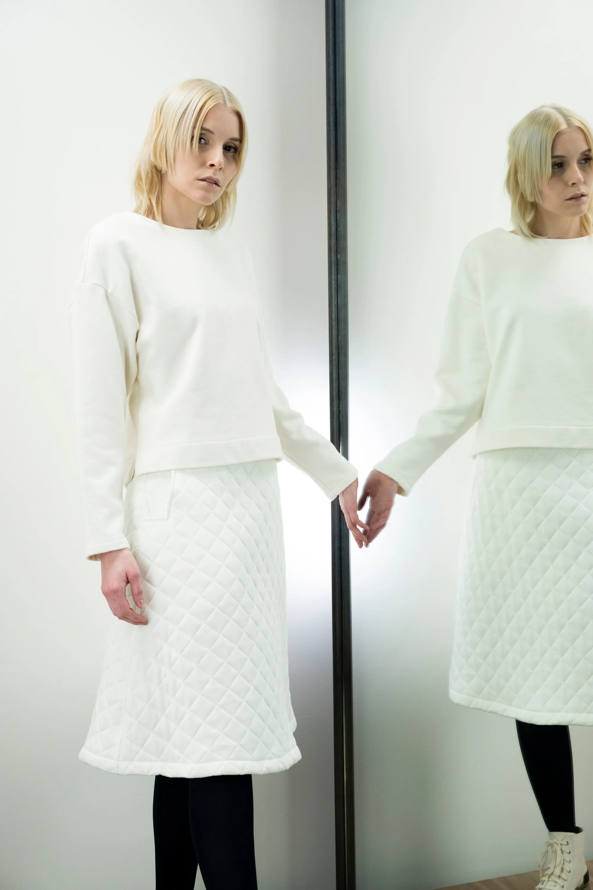 Terminal Quilted Skirt sold by Bodybag by Jude product image thumbnail 3